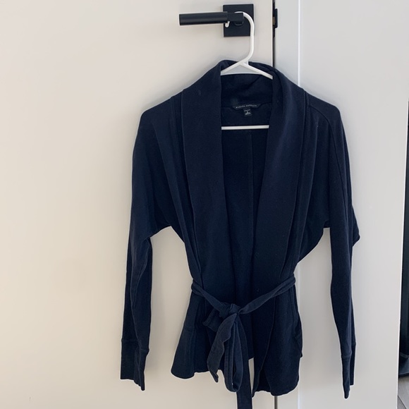 Navy sweater wrap! - Picture 1 of 6